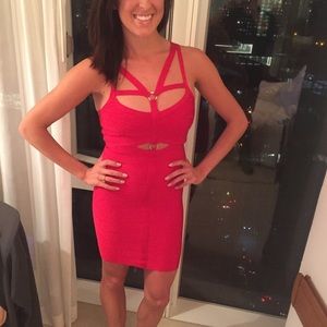 Bebe Slim-Fitted Dress